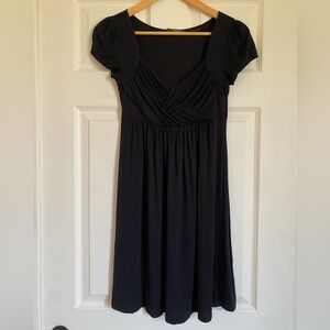 Soft Black Women's Empire Waist Dress
